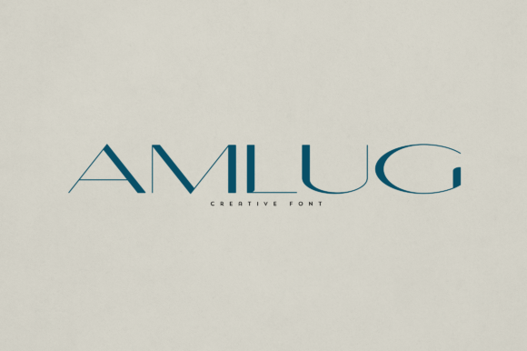 Amlug: The Elegant Serif Font for Professional Branding