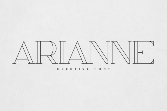 Arianne Typeface: Elevating Brand Identity with Elegant Serif Design