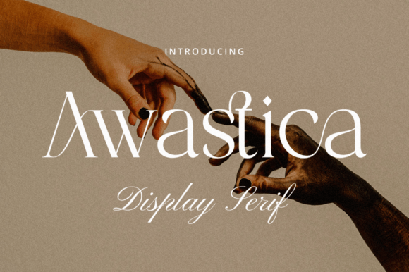 Awastica: Elevating Digital Brand Identity with a Premium Serif Typeface