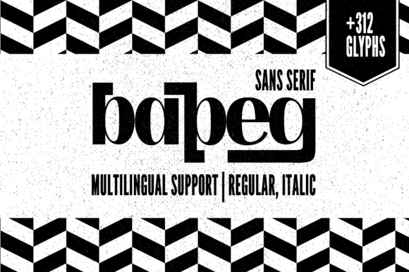 Bapeg: The Modern Sans Serif Font for Handmade Product Branding