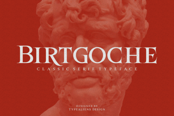 Birtgoche: A Formal Serif Typeface for Elegant Web Design