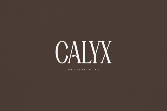 Calyx: The Elegant Serif Font for Modern Editorial Design