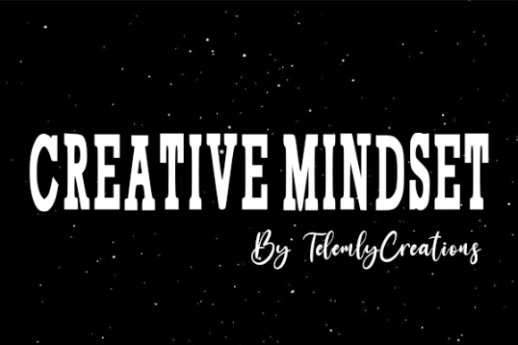 Creative Mindset: A Serif Font for Modern Brand Identity