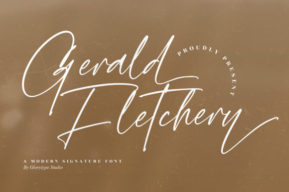 Elevate Your Brand with Gerald Fletchery: The Perfect Handwritten Typeface