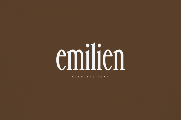 Emilien: An Elegant Serif Font for Distinct Brand Identity