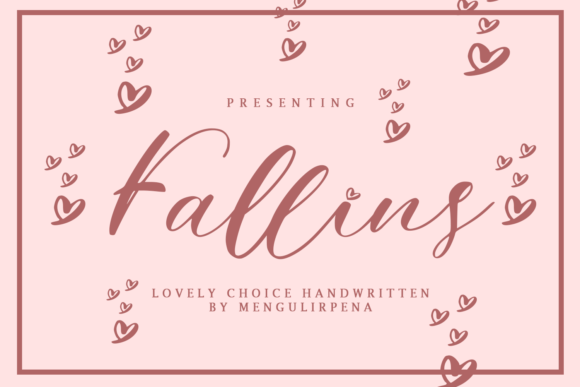 Fallins: The Perfect Script Font for Small Business Branding