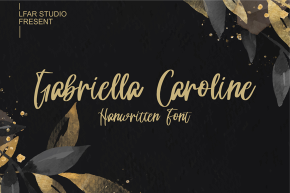 Gabriella Caroline: The Elegant Brush Typeface for Premium Branding