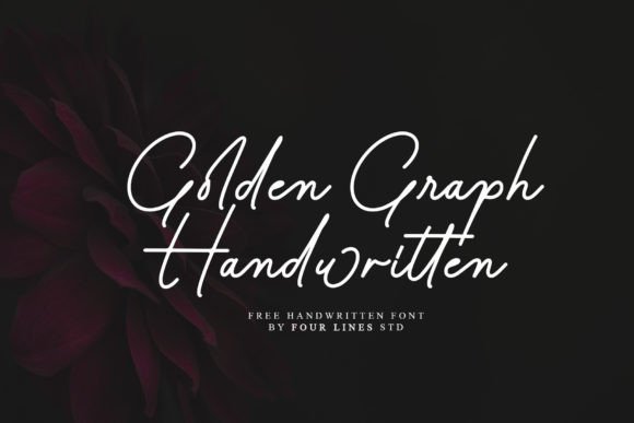 Golden Graph: The Handwritten Typeface That Elevates Your Brand