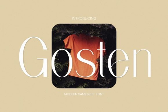 Gosten: A Designer’s Honest Take on This Modern Sans Serif
