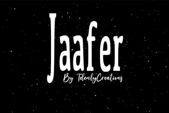 Jaafer: Elevating Digital Layouts with Elegant Serif Typography