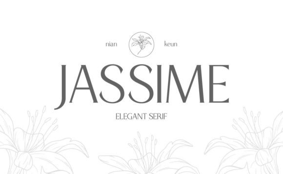 Jassime: The Elegant Serif Typeface for Handmade Branding