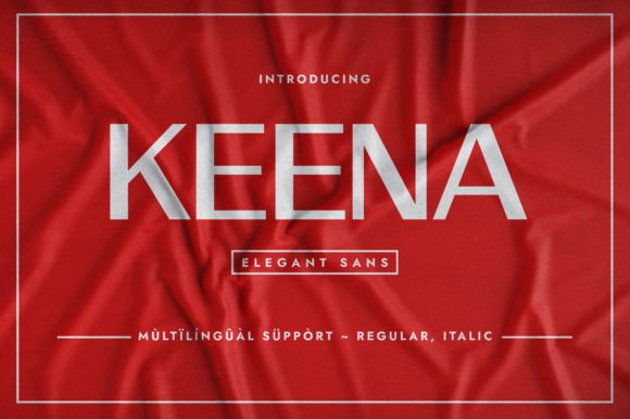 Keena Typeface Review: A Minimalist Sans Serif for Editorial Design