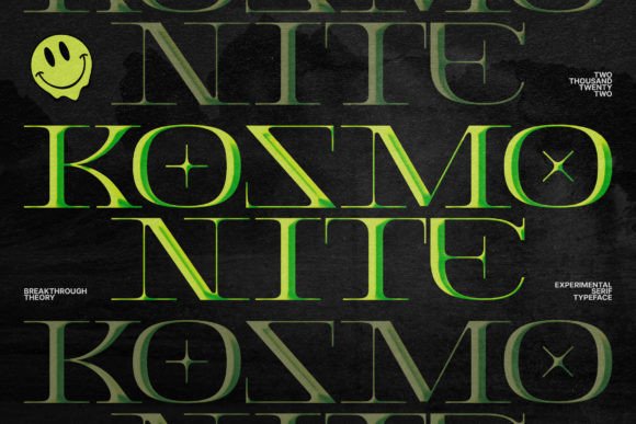 Kosmonite Typeface: Elevate Your Handmade Brand Identity