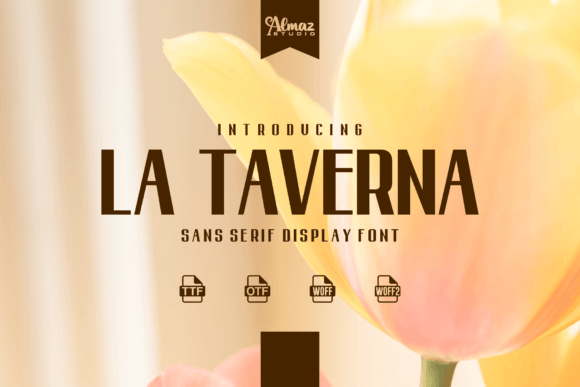 La Taverna: A Modern Sans Serif Font for Editorial Design