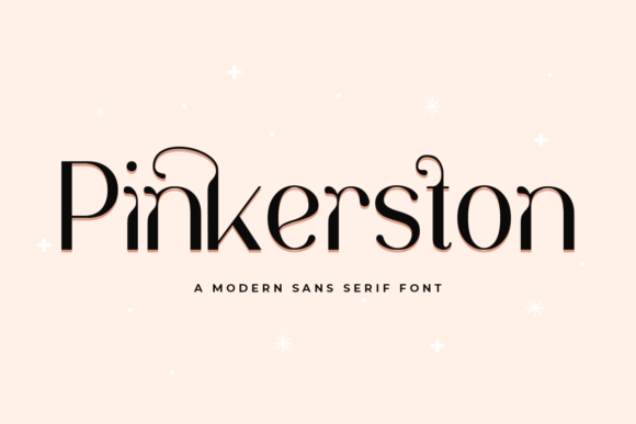 Pinkerston: The Elegant Sans Serif Typeface for Modern Craft Brands