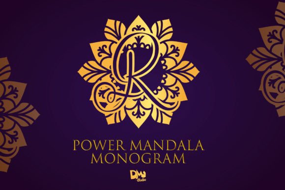 Power Mandala Monogram: A Premium Decorative Typeface for Digital Brands