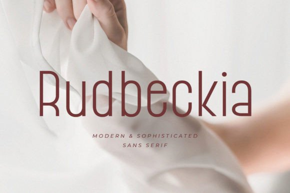 Rudbeckia: The Elegant Sans Serif Typeface for Modern Web Design