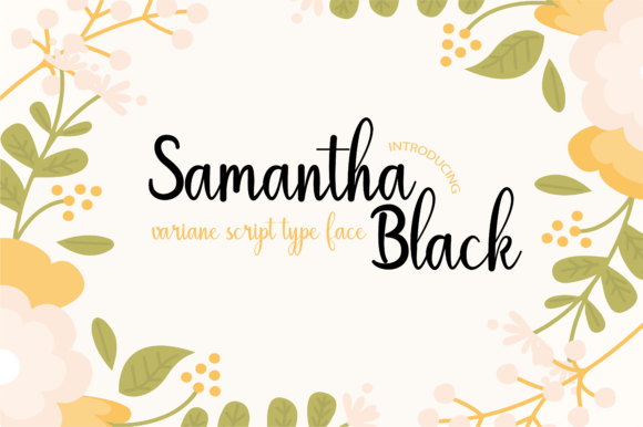 Samantha Black: The Handwritten Typeface That Elevates Campaign Visuals