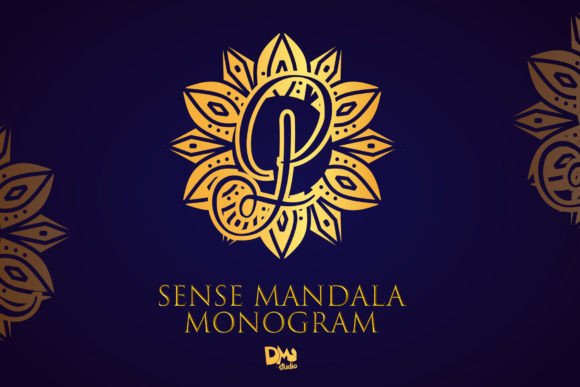 Sense Mandala Monogram: The Creative Typeface for Bold Campaigns