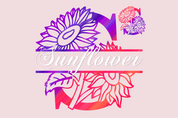 Sunflower Split: A Calm Decorative Typeface for Editorial Design