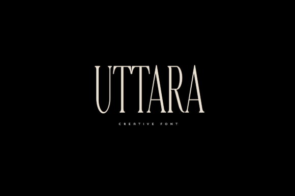 Uttara: The Elegant Serif Font for Modern Editorial Design