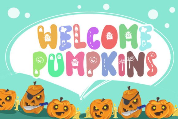 Welcome Pumpkins: A Creative Font for Small Business Branding