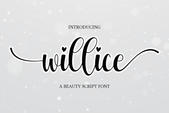 Willice: A Handwritten Typeface That Brings Editorial Design to Life